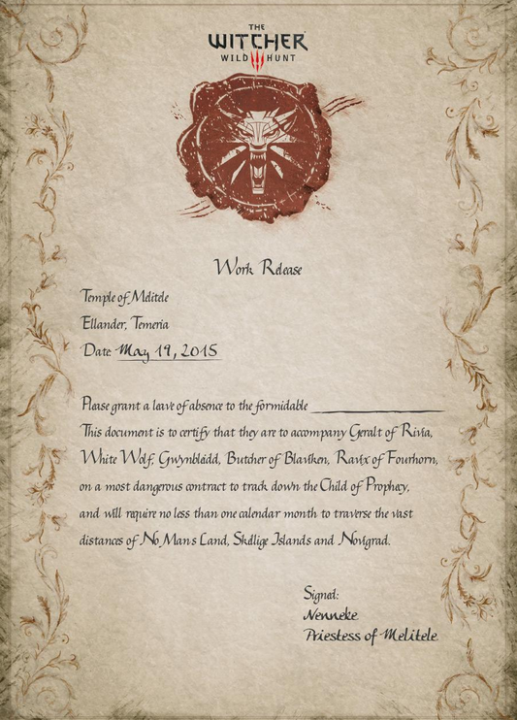 The-Witcher-3-excuse-letter