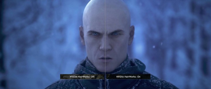 Hitman-Nvidia-Hairworks-on-off