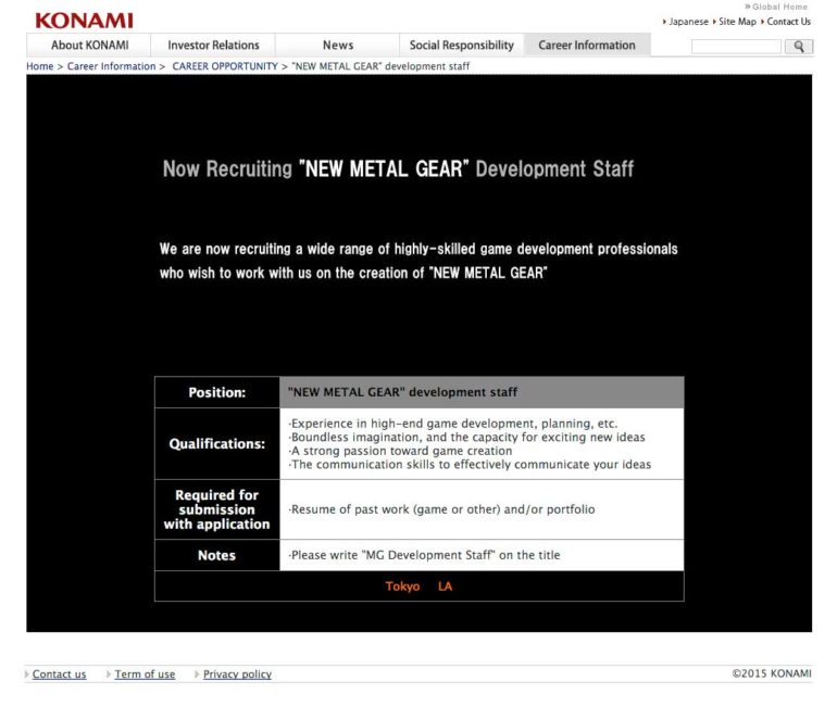 Konami-Recruit-New-Metal-Gear